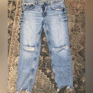 Zara/ the slim boyfriend jean size 8